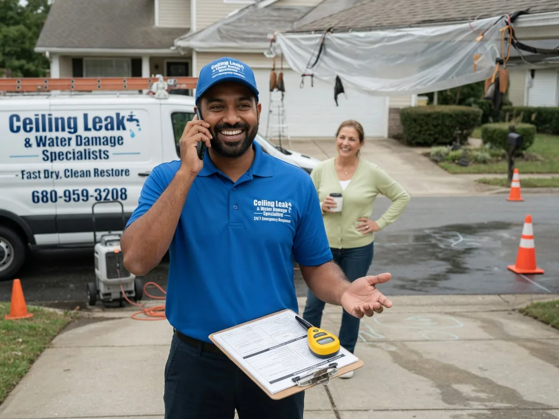 Ceiling Leak Cleanup Belgium, WI FAQs